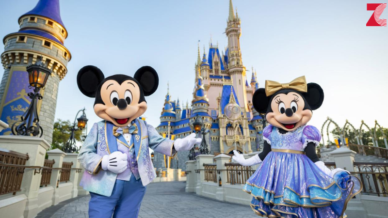 Minnie and Mickey Magic Kingdom Orlando, FL