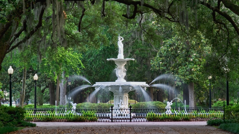 Forsyth Park Fountain Savannah, GA
