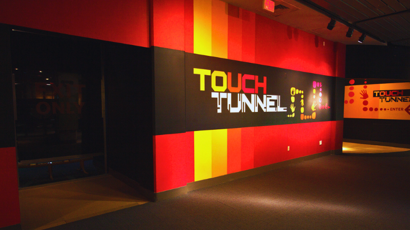 Touch Tunnel Liberty Science Center Jersey City, NJ